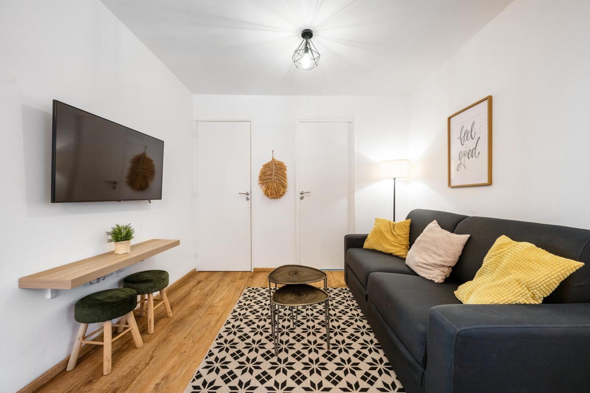 Cosy & Chill Appartements - 10 Min De La Mer - Jardin, Netflix, Terrasse, Fibre & Parking كانيو سور مير المظهر الخارجي الصورة